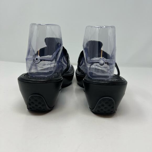 Cole Hann Nike Air Sandals Women's Size 9B Black Leather G Series - Picture 6 of 13